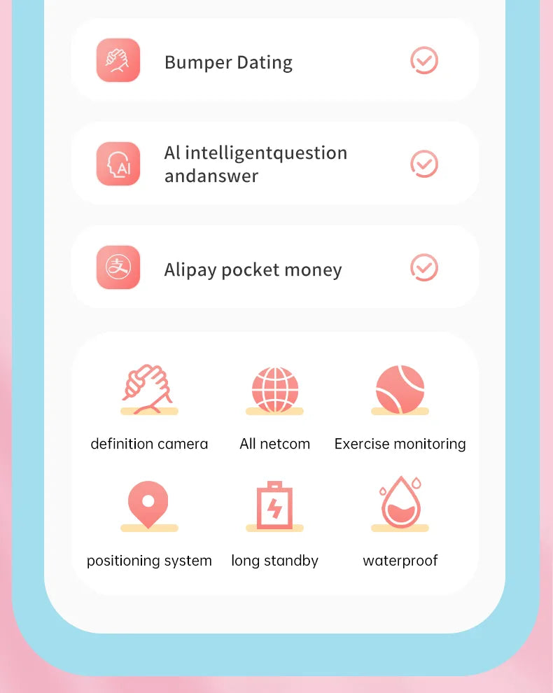 VIKUSHA VB1 4G GPS Kids Smart Watch – SOS, Heart Rate, IP67 Waterproof