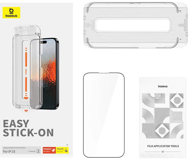 Baseus Sapphire HD Tempered Glass for iPhone 15 Pro Baseus Sapphire HD Tempered Glass for iPhone 15 Pro
