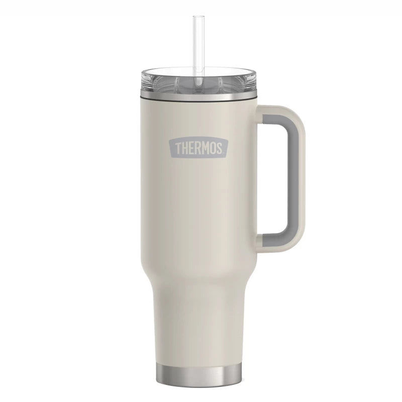 Thermos 40oz Mug – Insulated, Leak-Resistant, With Handle Thermos 40oz Mug – Insulated, Leak-Resistant, With Handle