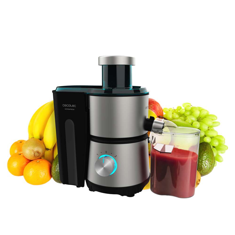Cecotec Juice&Fresh 400 Titan Black 400W Centrifugal Juicer Cecotec Juice&Fresh 400 Titan Black 400W Centrifugal Juicer