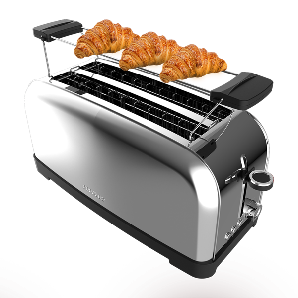محمصة Cecotec Toastin’ Time 1500 Inox 4 شرائح 1500W