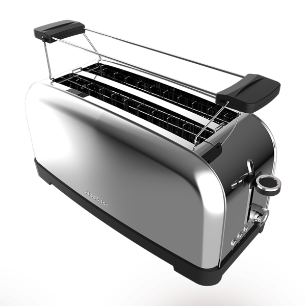 محمصة Cecotec Toastin’ Time 1500 Inox 4 شرائح 1500W