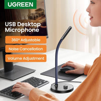 UGREEN USB 90416 Mic – Clear Audio, Omni Recording