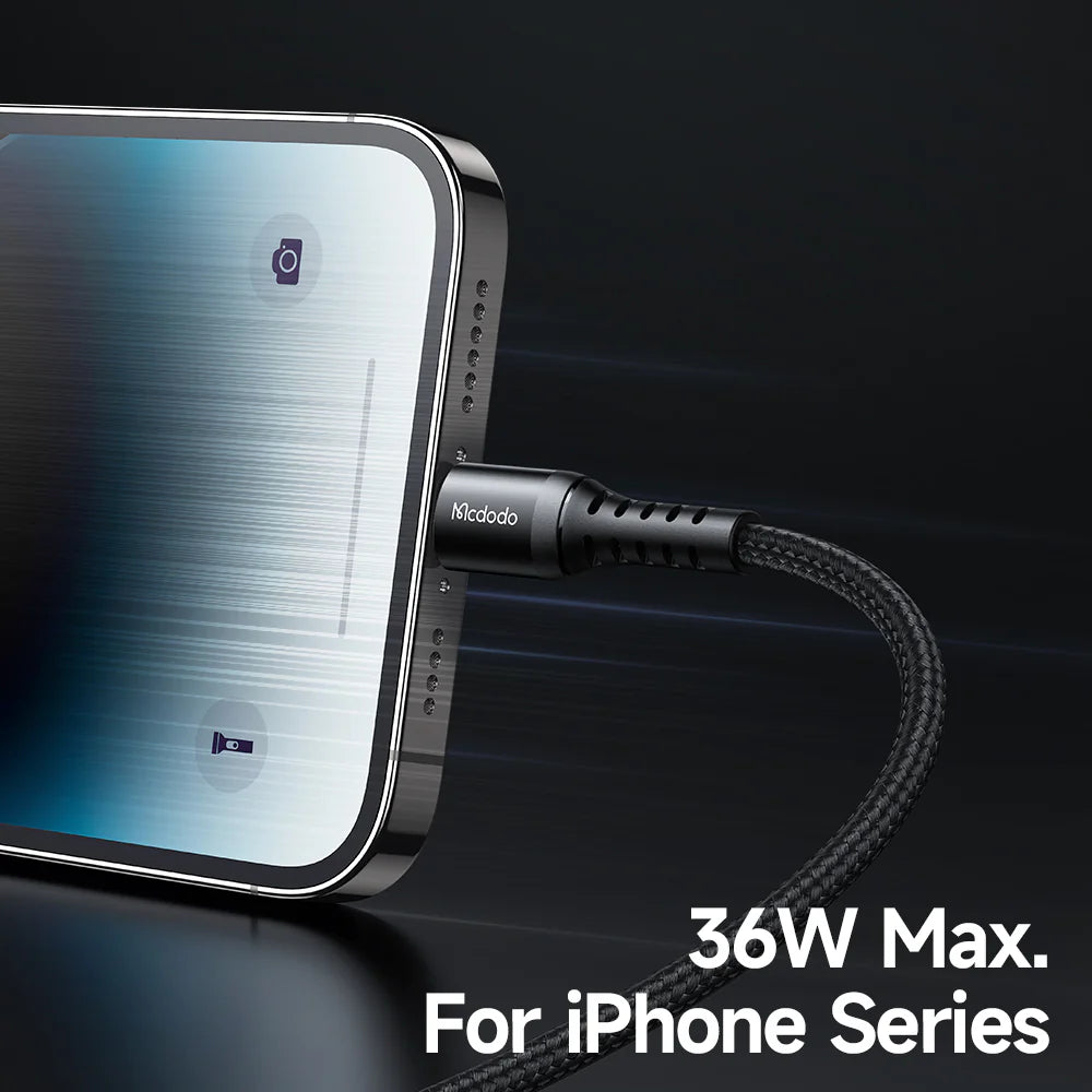 Mcdodo Cable 36W USB C To Lightning Cable 0.2m 1m