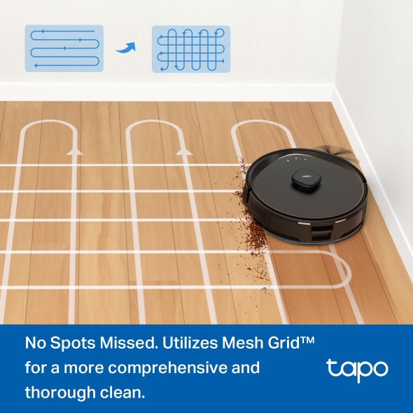 روبوت مكنسة كهربائية وممسحة ذكي مع قاعدة تثبيت Tp-Link Tapo RV30 Max Plus روبوت مكنسة كهربائية وممسحة ذكي مع قاعدة تثبيت Tp-Link Tapo RV30 Max Plus