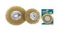 TOTAL Copper Grinder Brush 200mm - 8" (TAC36081)