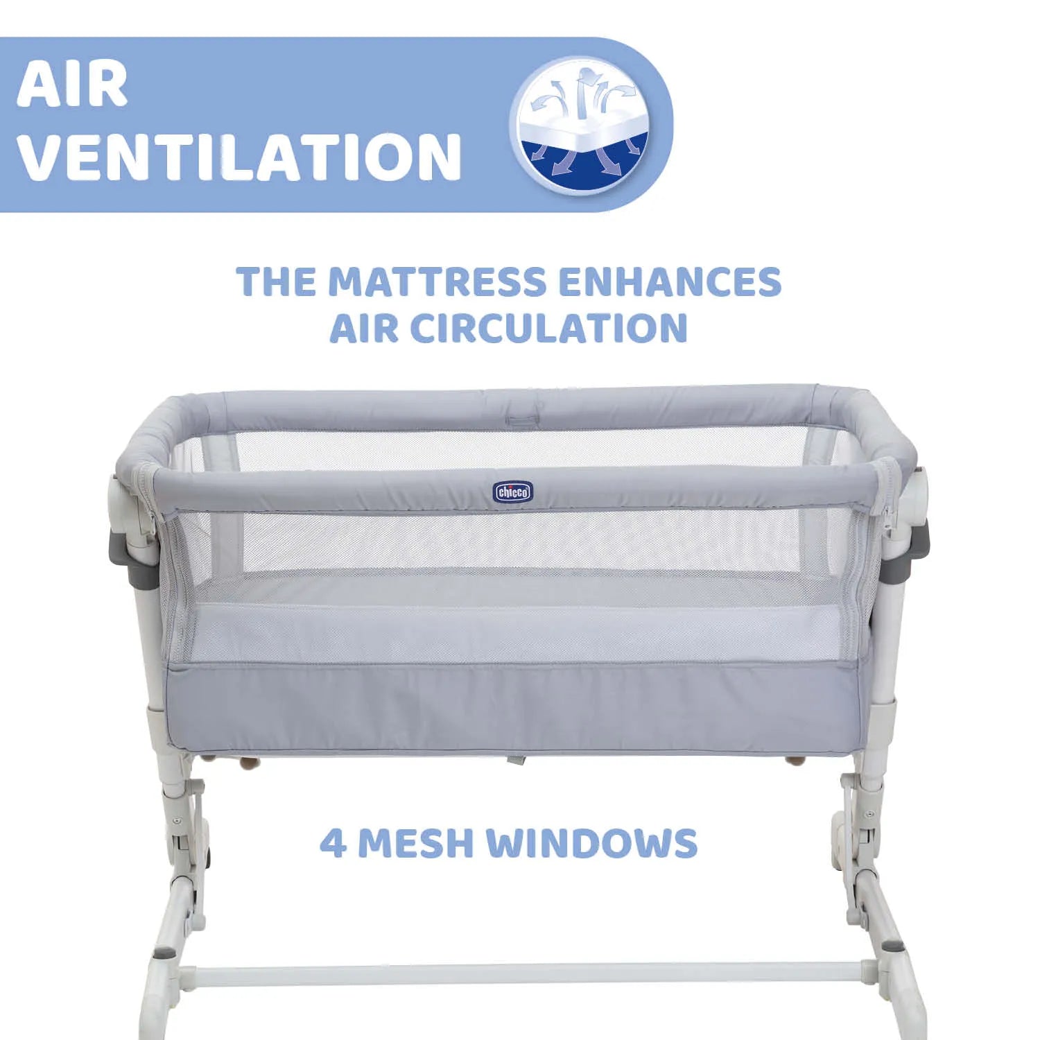 سرير شيكو Next2Me Pop-Up Co-Sleep – Atmosphere