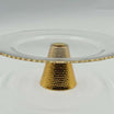 Velvet Cake Stand 7*32 cm with Golden Edge