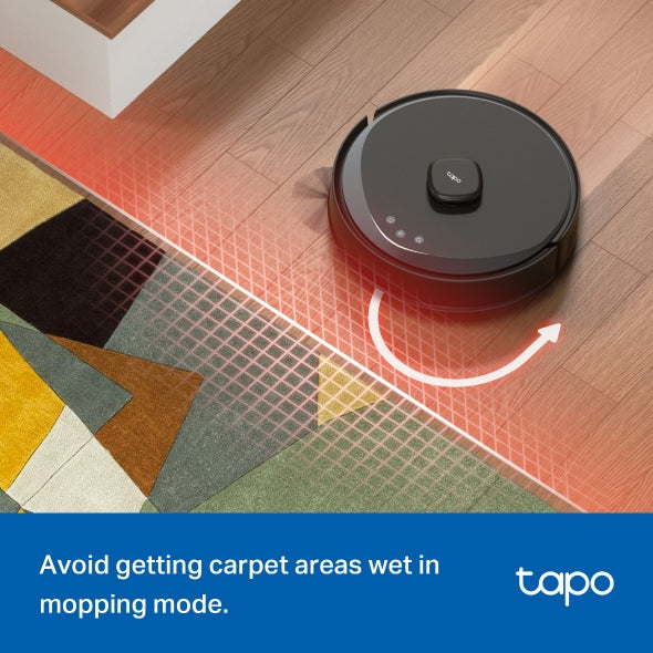 روبوت مكنسة كهربائية وممسحة ذكي مع قاعدة تثبيت Tp-Link Tapo RV30 Max Plus روبوت مكنسة كهربائية وممسحة ذكي مع قاعدة تثبيت Tp-Link Tapo RV30 Max Plus