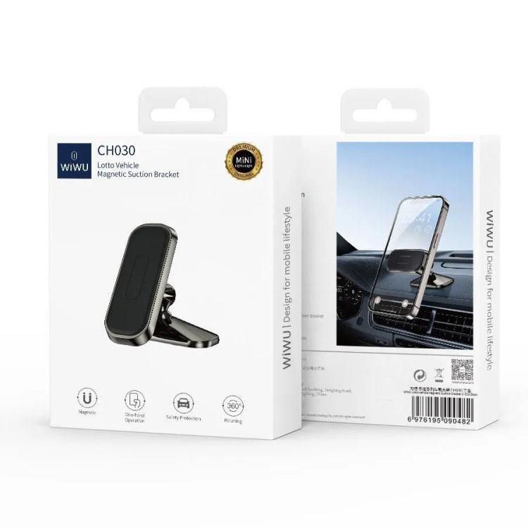 WIWU CH030 LOTTO VEHICLE MAGNETIC SUCTION BRACKET - Black