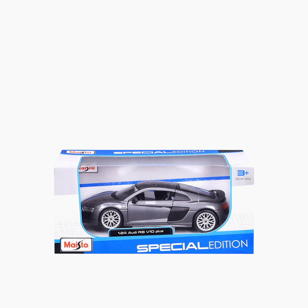 Maisto Audi R8 V10 Plus Die-Cast Model Car – 1:24 Scale