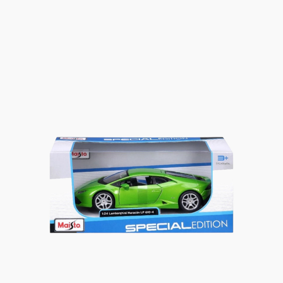 Maisto Lamborghini Huracán LP 610-4 Die-Cast Model Car – 1:24 Scale