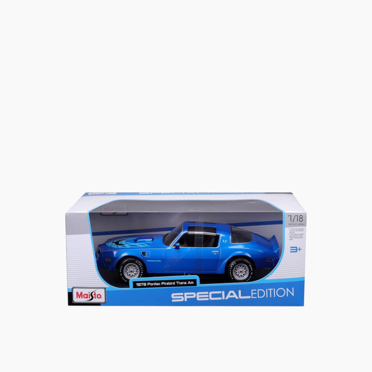 Maisto 1978 Pontiac Firebird Trans AM Die-Cast Model Car – 1:18 Scale