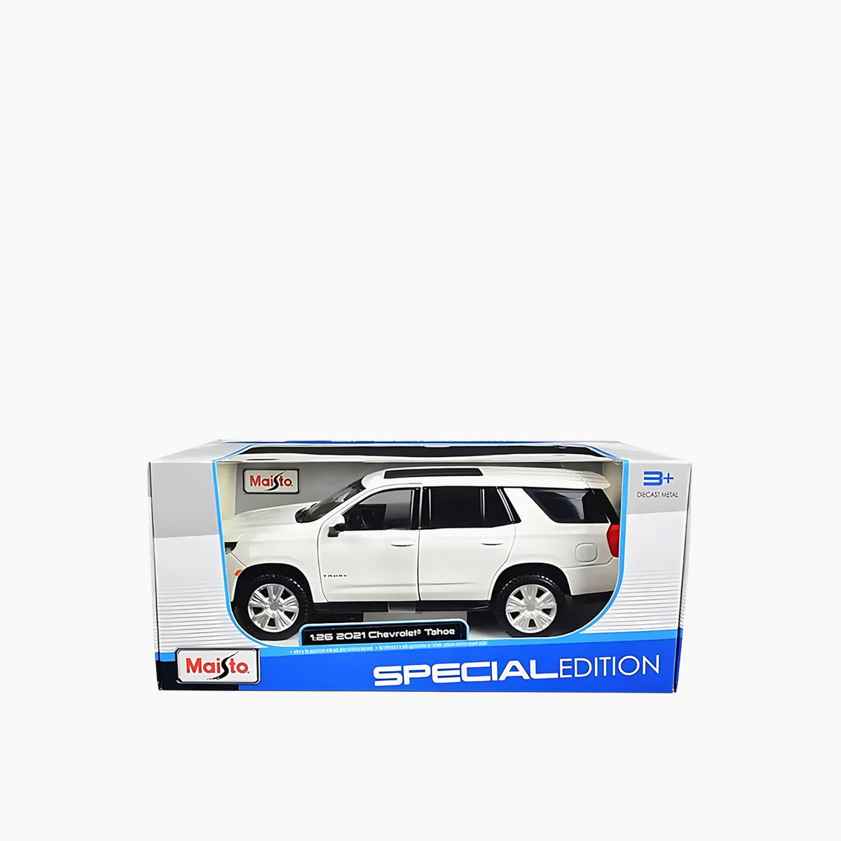 Maisto 2021 Chevy Tahoe Die-Cast Model Car – 1:26 Scale