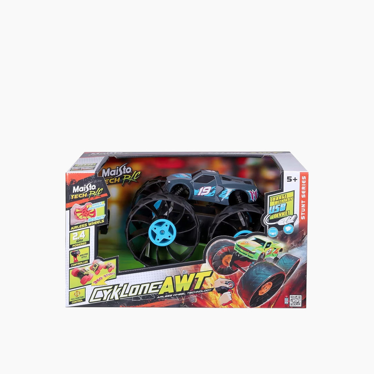 Maisto Cyklone AWT – 2.4 GHz (USB Rechargeable Vehicle) Remote Control Car