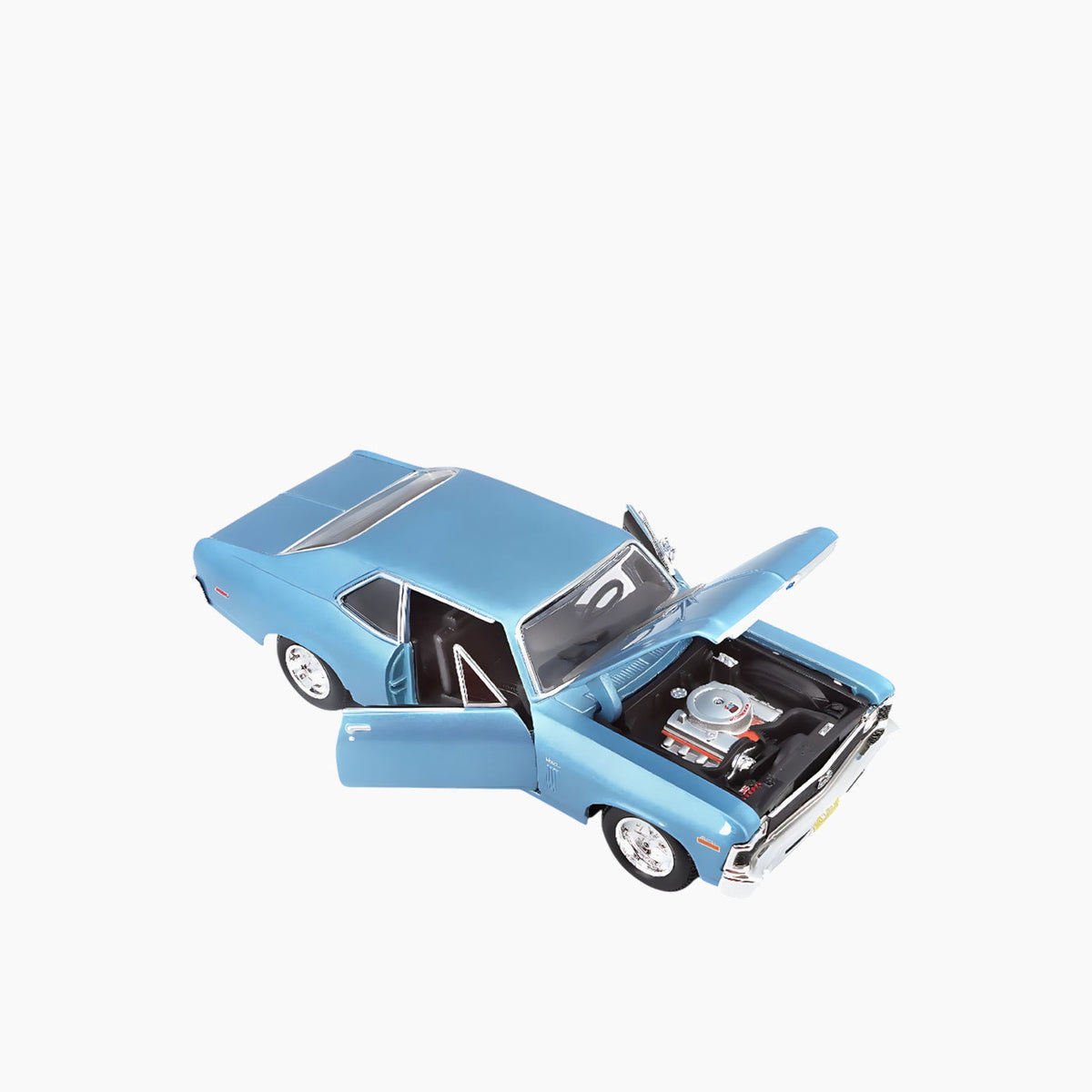 Maisto 1970 Chevrolet Nova SS Die-Cast Model Car – 1:24 Scale