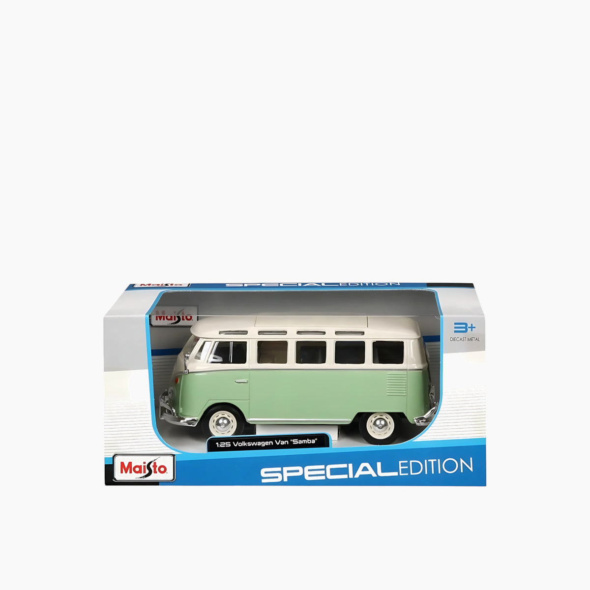 Maisto Volkswagen VAN "samba" Die-Cast Model Car – 1:25 Scale