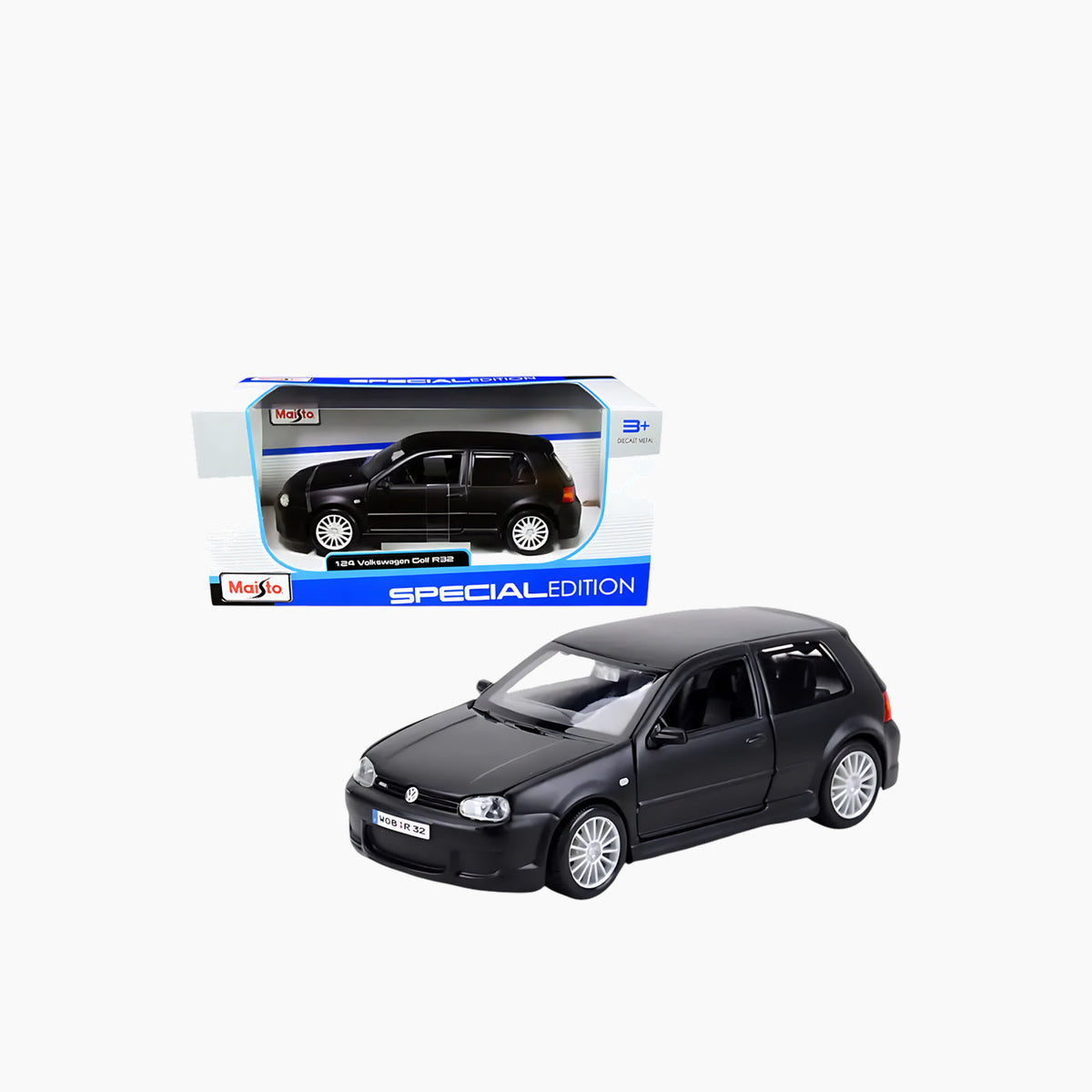 Maisto Volkswagen Golf R32 Die-Cast Model Car – 1:24 Scale