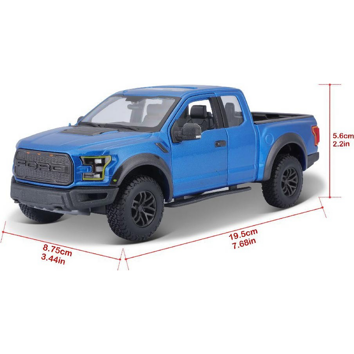 Maisto 2017 Ford F-150 Raptor Die-Cast Model Car – 1:24 Scale
