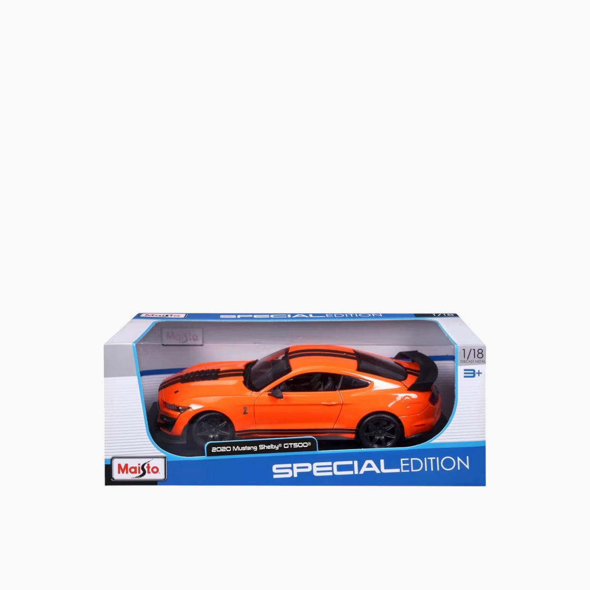 Maisto 2020 Ford Shelby GT500 Die-Cast Model Car – 1:18 Scale