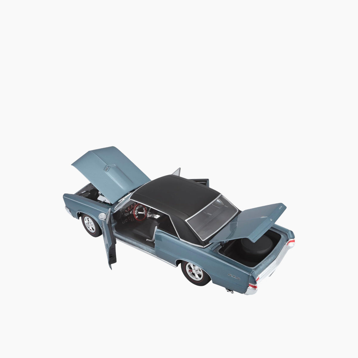 Bburago 1965 Pontiac GTO, Hurst Edition Die-Cast Model Car – 1:18 Scale