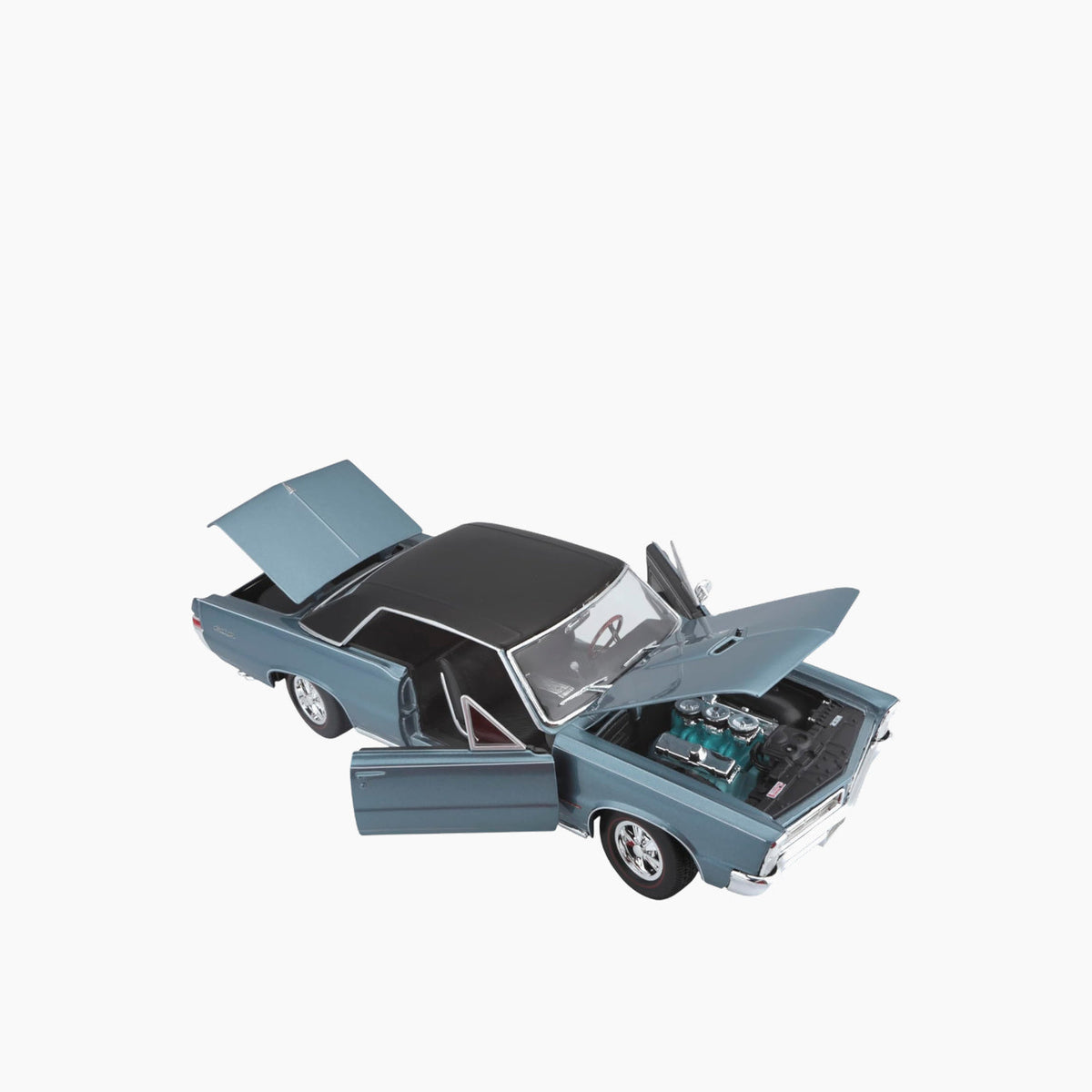 Bburago 1965 Pontiac GTO, Hurst Edition Die-Cast Model Car – 1:18 Scale