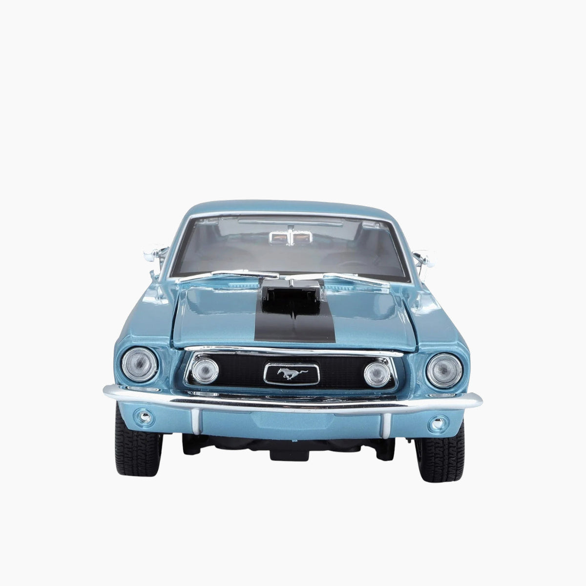 Bburago Ford Mustang GT Cobra Jet FB 1968 Die-Cast Model Car – 1:18 Scale