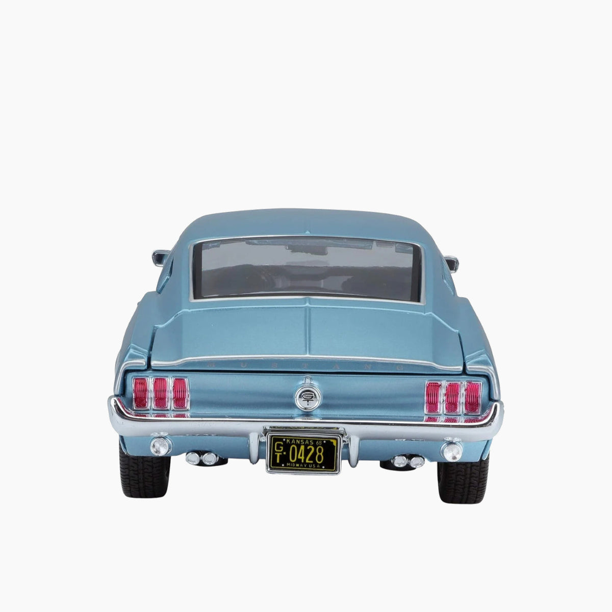 Bburago Ford Mustang GT Cobra Jet FB 1968 Die-Cast Model Car – 1:18 Scale
