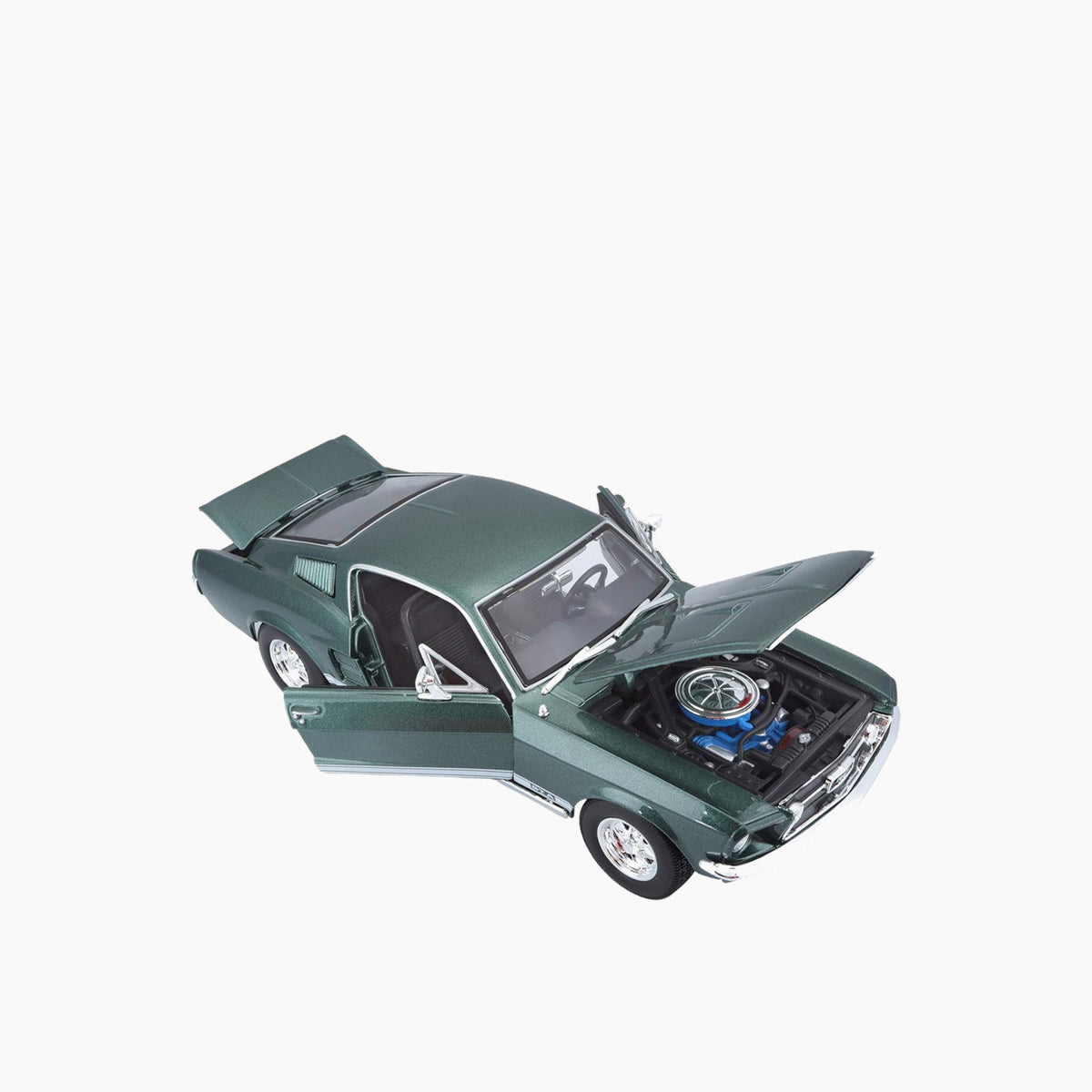 Maisto 1967 Ford Mustang Fastback Die-Cast Model Car – 1:18 Scale