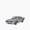 Maisto 1969 Dodge Charger R/T Die-Cast Model Car – 1:25 Scale