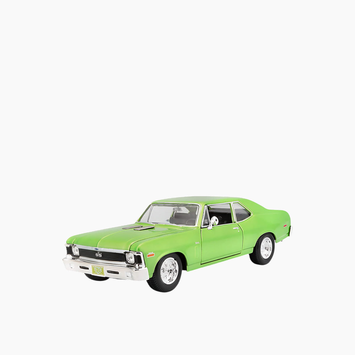 Maisto 1970 Chevrolet Nova SS Die-Cast Model Car – 1:24 Scale