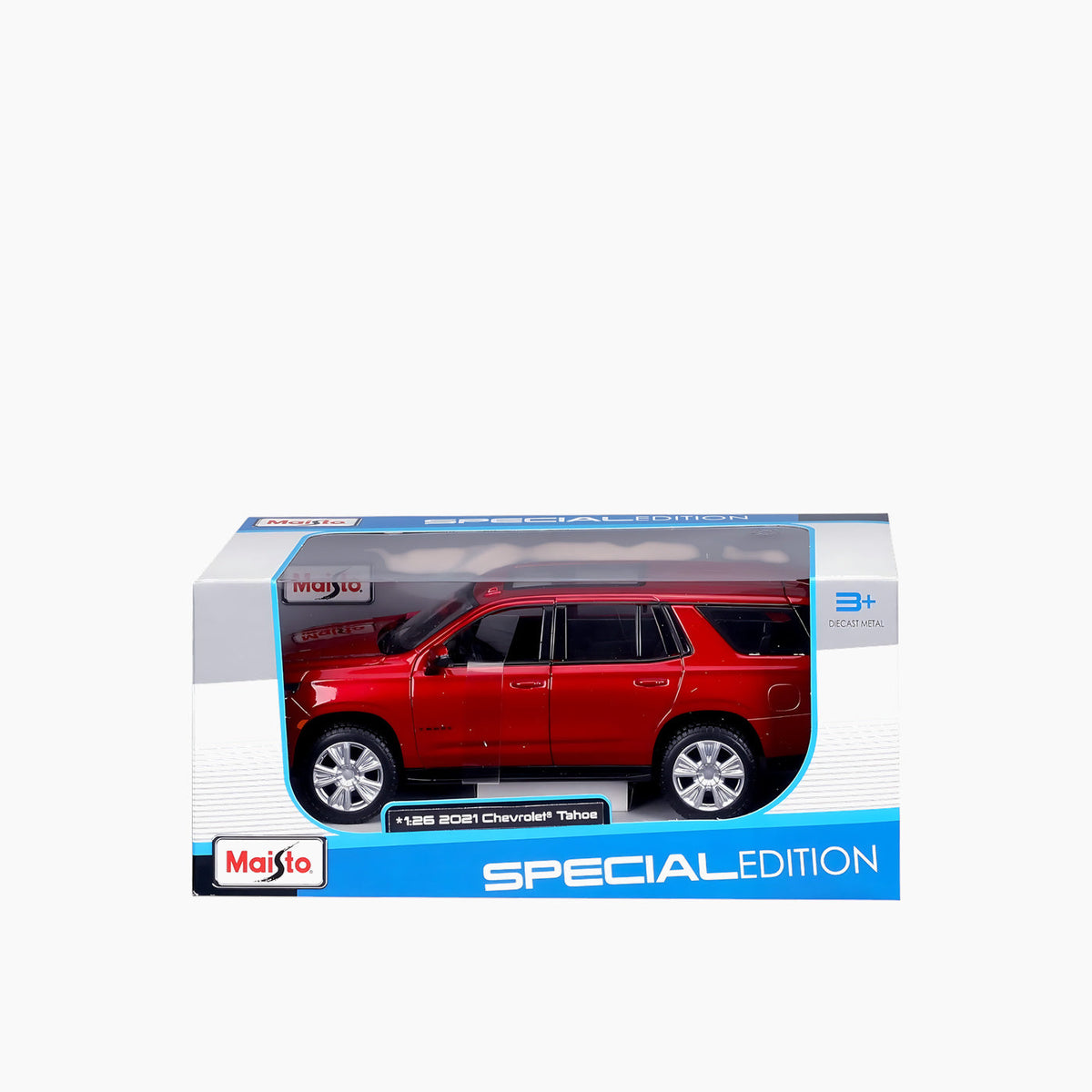 Maisto 2021 Chevy Tahoe Die-Cast Model Car – 1:26 Scale