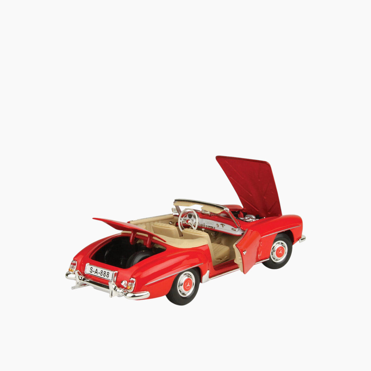 Maisto 1955 Mercedes-Benz 190SL Die-Cast Model Car – 1:18 Scale