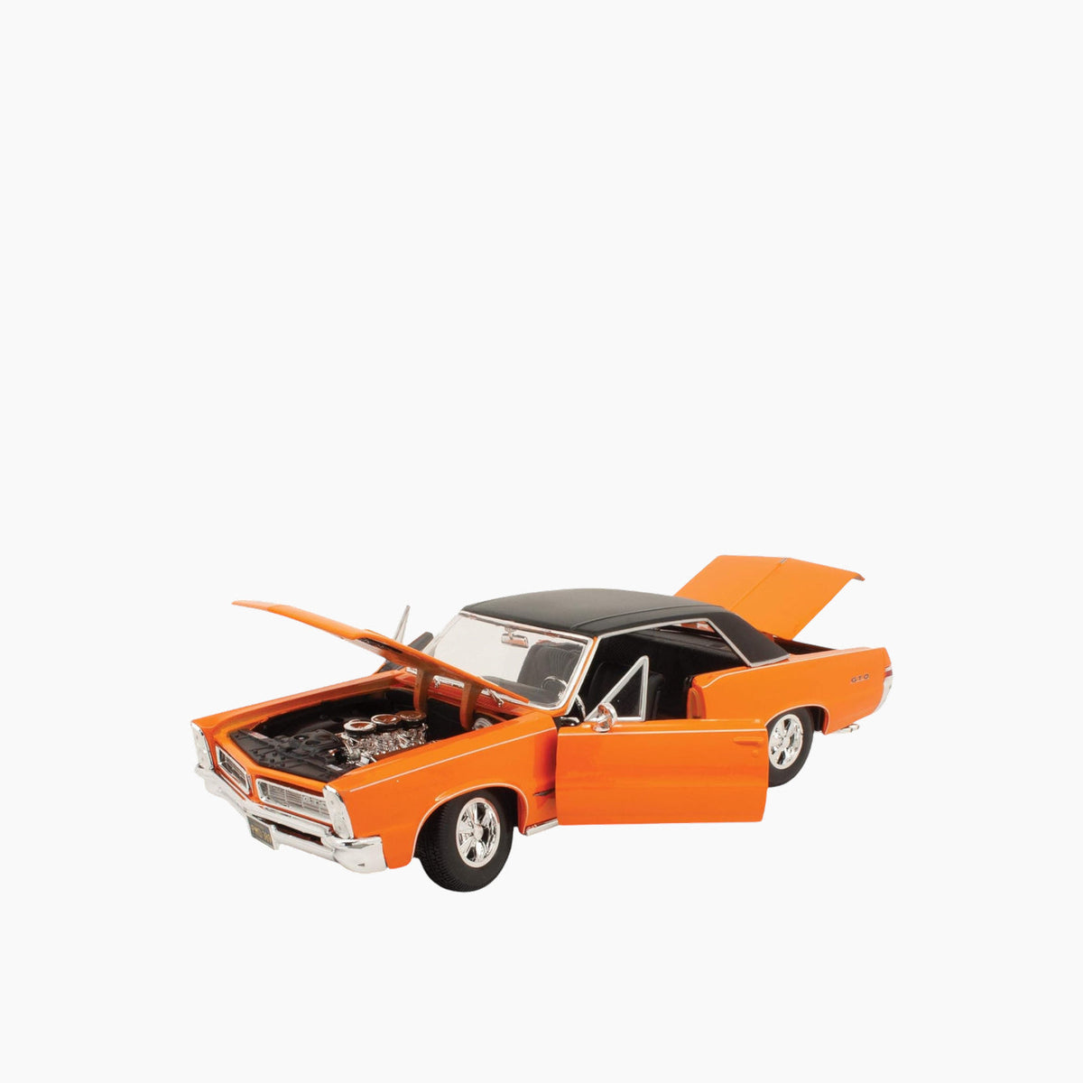 Bburago 1965 Pontiac GTO, Hurst Edition Die-Cast Model Car – 1:18 Scale