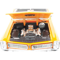 Bburago 1965 Pontiac GTO, Hurst Edition Die-Cast Model Car – 1:18 Scale
