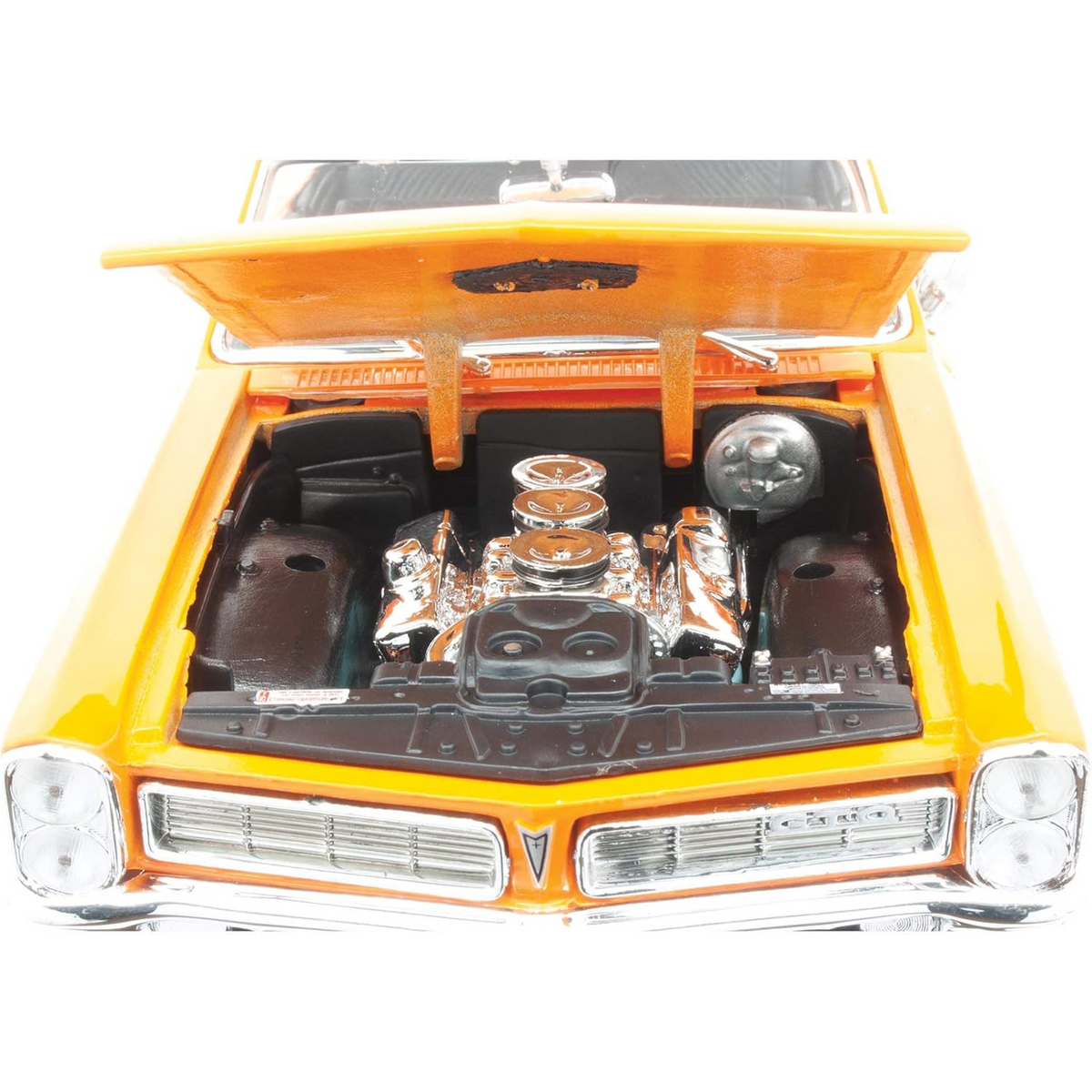 Bburago 1965 Pontiac GTO, Hurst Edition Die-Cast Model Car – 1:18 Scale