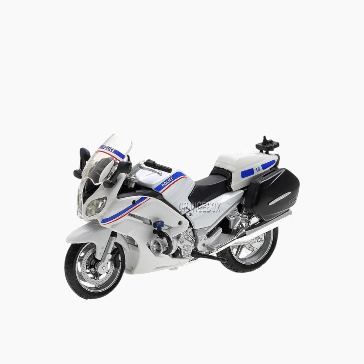 Maisto Authority Police Motorcycles Die-Cast Motorcycle – 1:18 Scale
