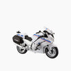 Maisto Authority Police Motorcycles Die-Cast Motorcycle – 1:18 Scale