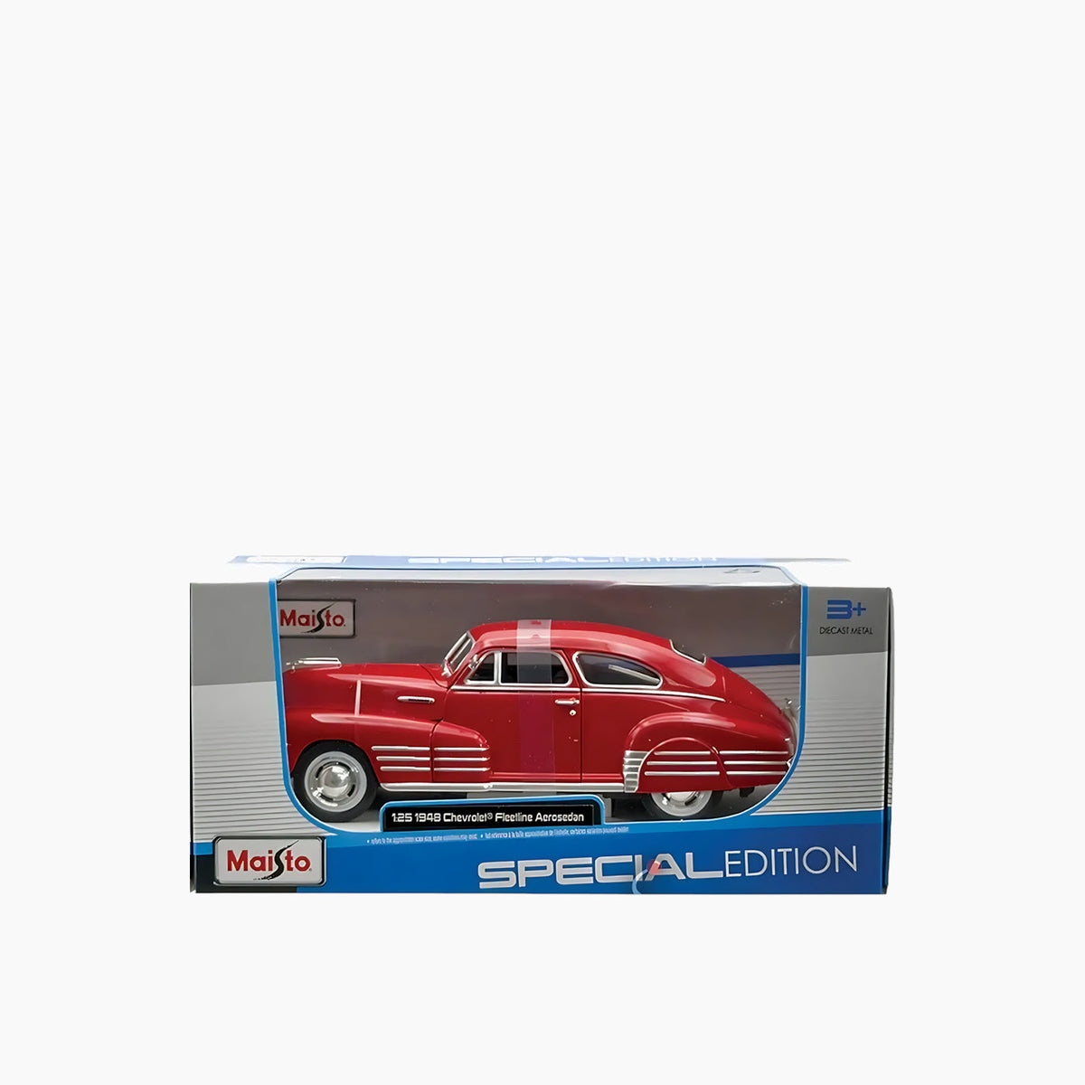 Maisto 1948 Chevrolet Fleetline Aerosedan Die-Cast Model Car – 1:24 Scale