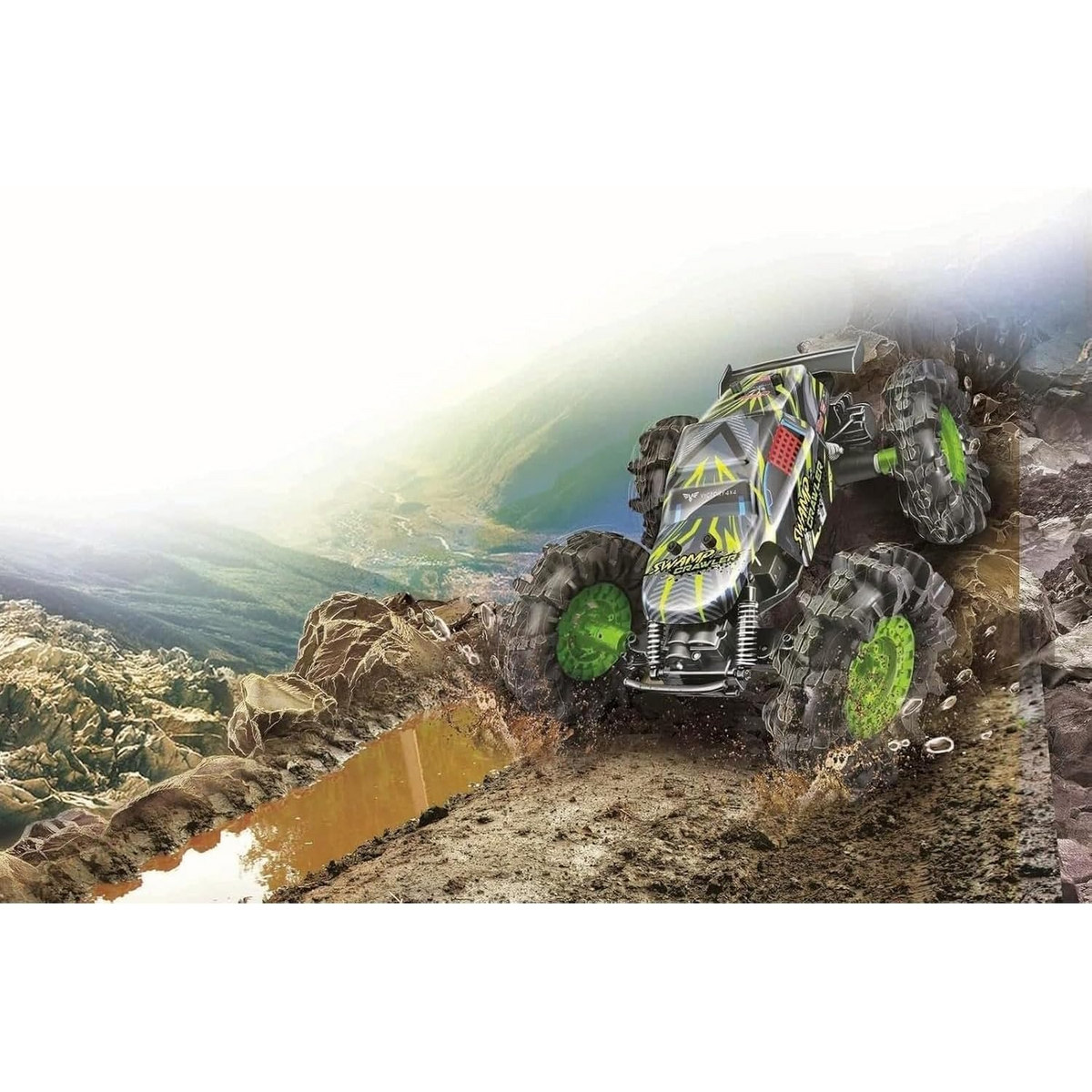 Maisto Swamp Crawler – 2.4 GHz (USB Rechargeable Vehicle) Remote Control Car