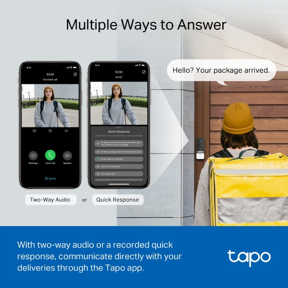 TP-Link Tapo Smart Battery Video Doorbell