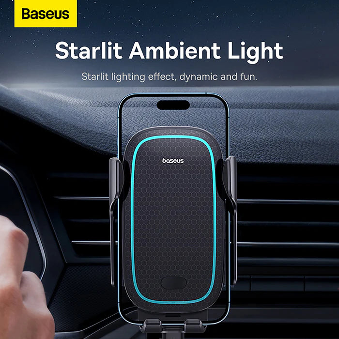 Baseus Milky Way Pro Series 15W Wireless Charging Car Mount Baseus Milky Way Pro Series 15W Wireless Charging Car Mount