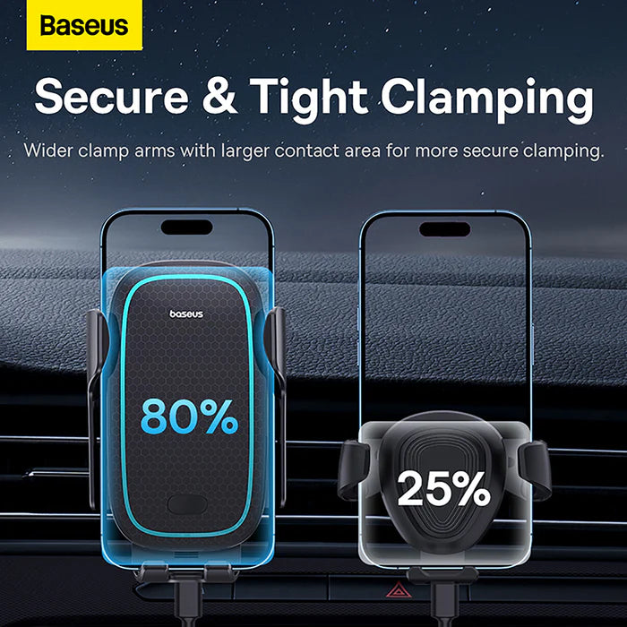 Baseus Milky Way Pro Series 15W Wireless Charging Car Mount Baseus Milky Way Pro Series 15W Wireless Charging Car Mount