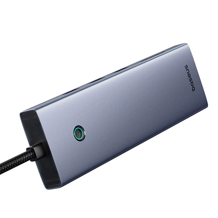 Baseus UltraJoy 7-Port HUB Docking Station - Space Grey Baseus UltraJoy 7-Port HUB Docking Station - Space Grey