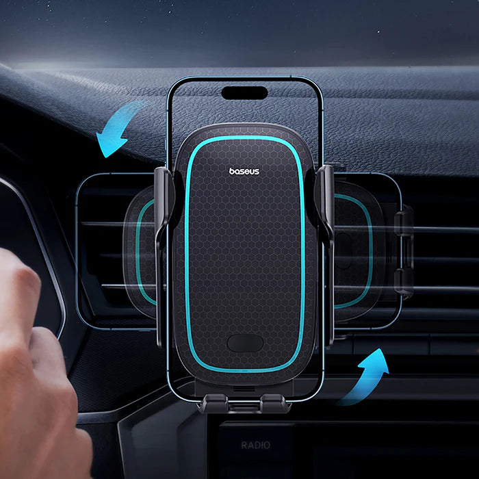 Baseus Milky Way Pro Series 15W Wireless Charging Car Mount Baseus Milky Way Pro Series 15W Wireless Charging Car Mount