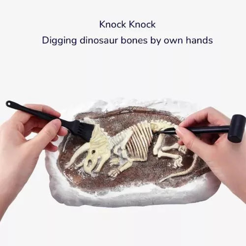 Mideer MD0178 لعبة بخار إحياء Triceratops للأطفال