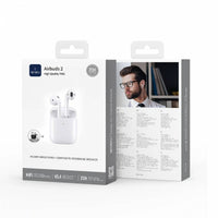 سماعات الأذن اللاسلكية WiWU Airbuds 2 – بلوتوث V6.0، شحن Type-C، 45 ساعة تشغيل، ضمان 18 شهرًا