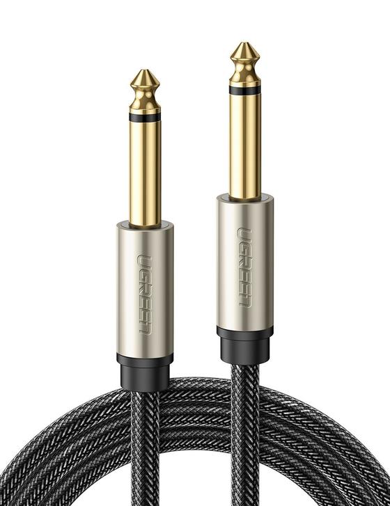 UGREEN 6.5mm Male to Male Stereo Auxiliary Aux Cable 3m (Gray)