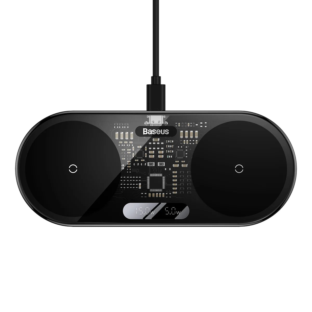 Baseus 2 in 1 Wireless Charger - 20W with LED Display Baseus 2 in 1 Wireless Charger - 20W with LED Display