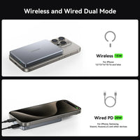 JOYROOM 10000mAh Ultra-Slim Magnetic Wireless Power Bank
